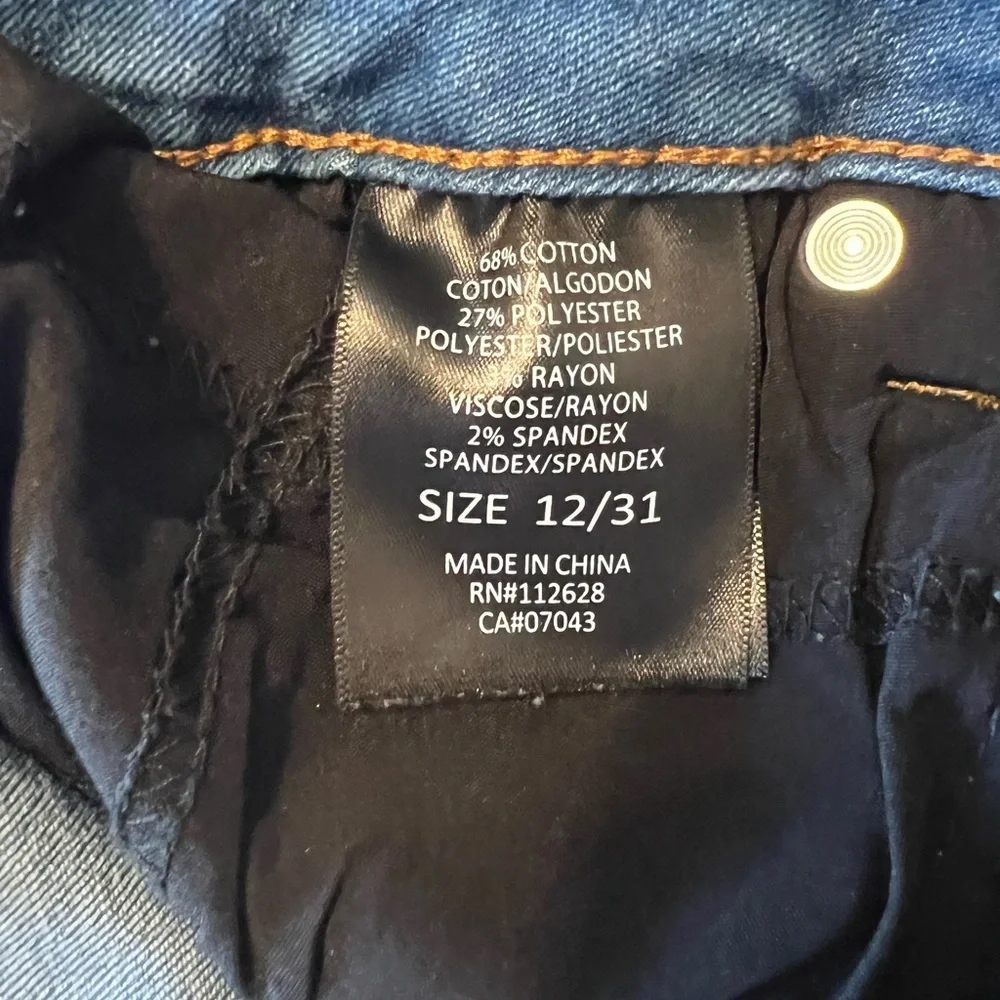 Tahari Light Blue Denim Jeans - Picture 5 of 5